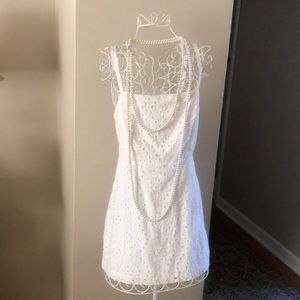 Little White Summer Dress 100% cotton